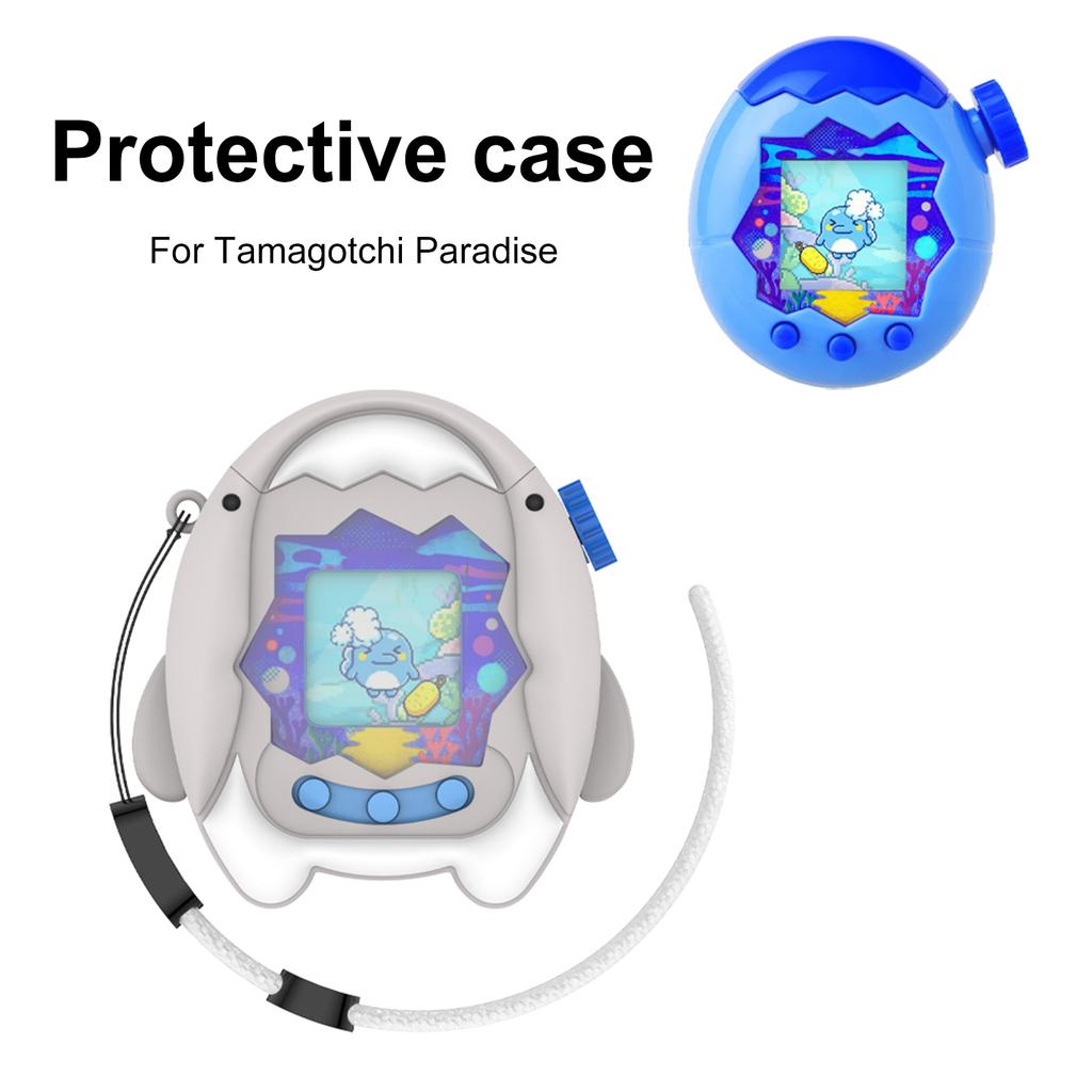 Protective Case Anti-Drop Game Console Protective Cover Silicone Full Cover Case for Tamagotchi Paradise Game Accessories