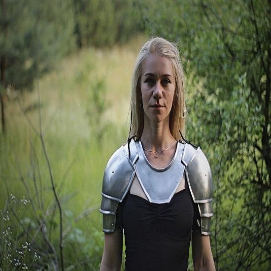 

Пара котлов с Gorge - котлы Lerp, наплечники для косплея, женские котлы, броня Lerp, фэнтезийная броня,