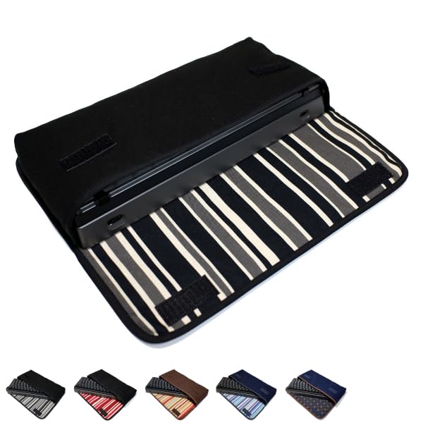 

suono HHKB Studio Keyboard Case, Roof Size (Black with Carbon Stripe), Handmade in Japan