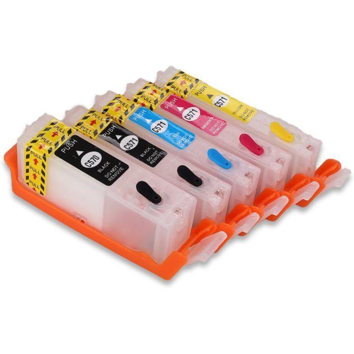 PGI-570 CLI-571 Video Rechargeable Ink Cartridges for Ts5050 Ts5051 Ts5053 Ts5055 Ts6050 Ts6051 Ts6052 TS8050 Ts8051 Ts8052