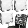 Transparent Barber Chair Backrest Cover Anti-Scratch Dustproof Waterproof Slipcover Anti-fouling PVC Furniture Protector