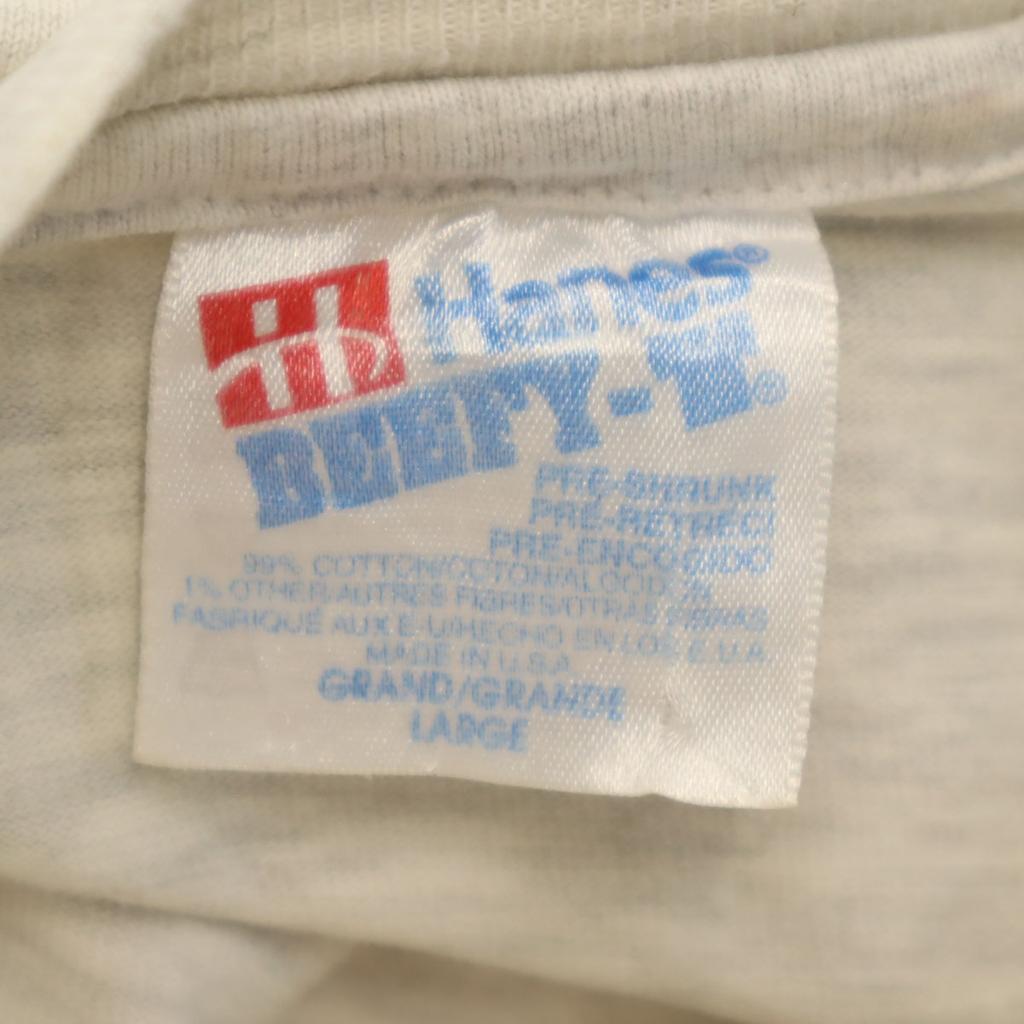 Hanes 90s Old Caterpillar made in the USA Michigan CAT Short sleeve T-shirt Men's Used