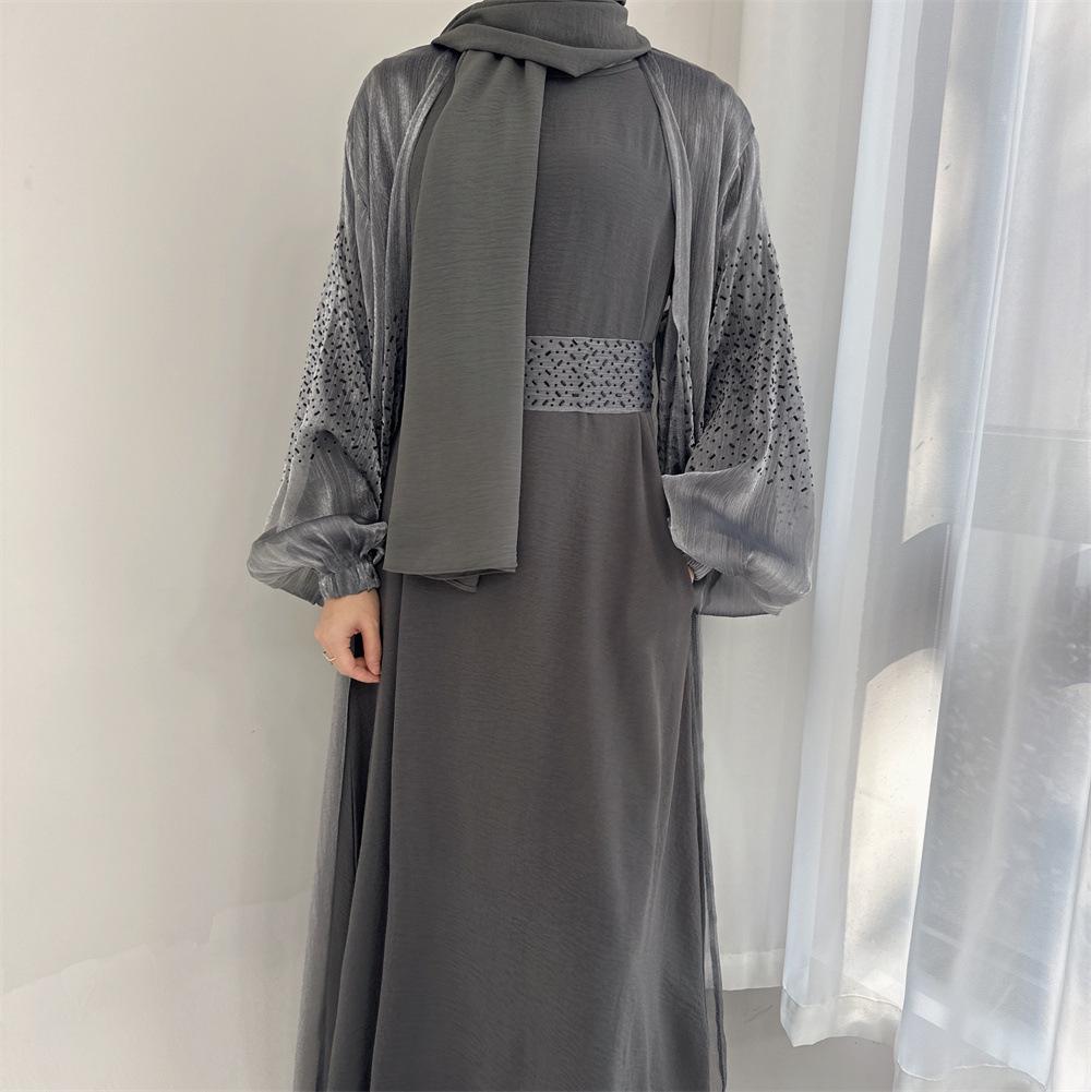 Loriya 2024 Bubble Sleeve Robe Cardigan LR698