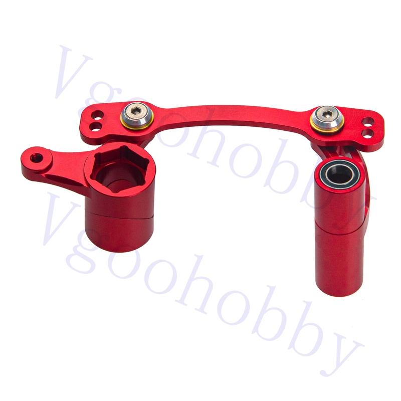 Metal Front Steering Assembly Bellcrank Set for 1/8 Arrma Kraton 6S Typhon Outcast Senton Talion Notorious BLX RC Car Upgrade