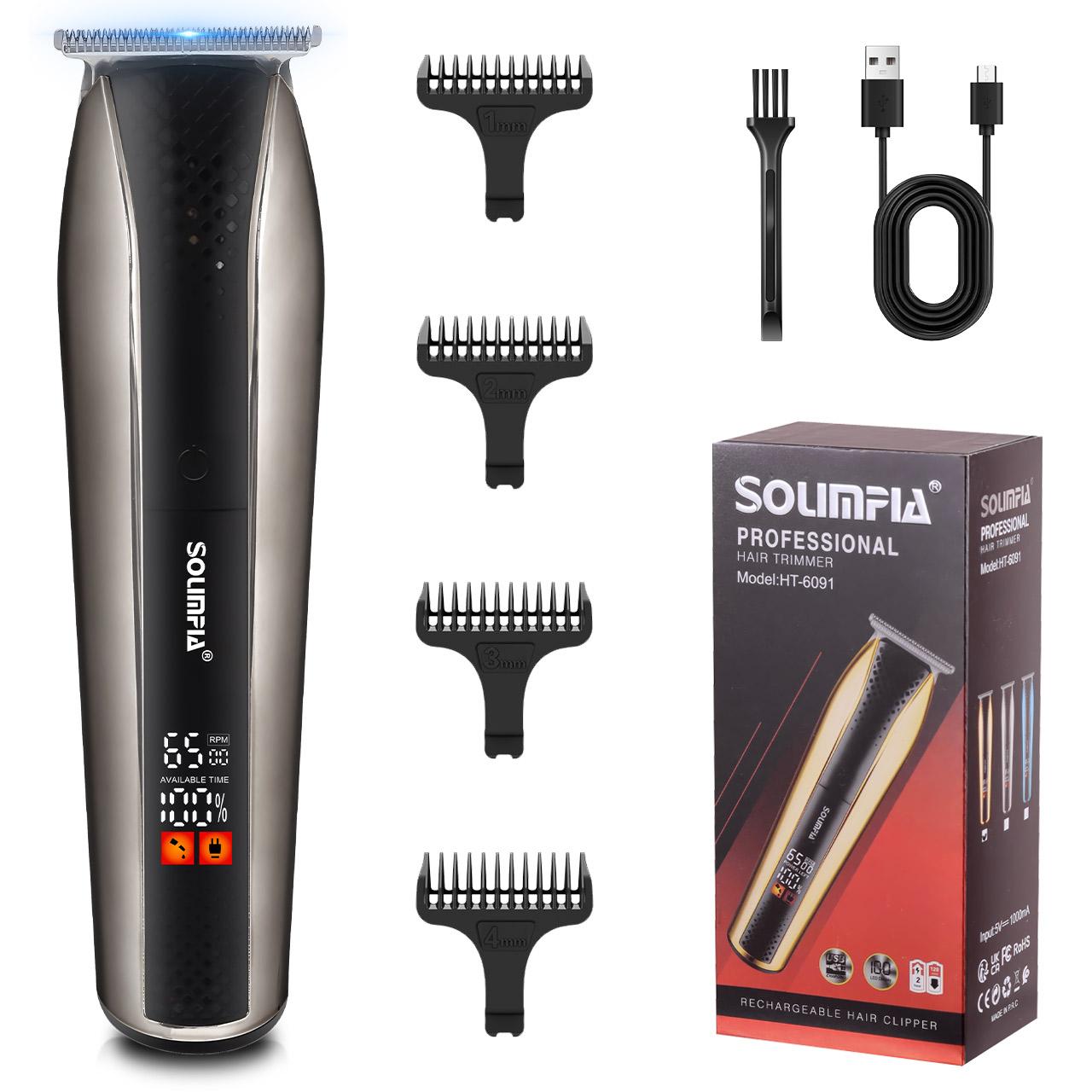 

Solimpia электрическая машинка для стрижки волос аккумуляторная детская машинка для стрижки волос инструмент для укладки оригинальный уход беспроводная машинка для стрижки волос для мужчин серебряный