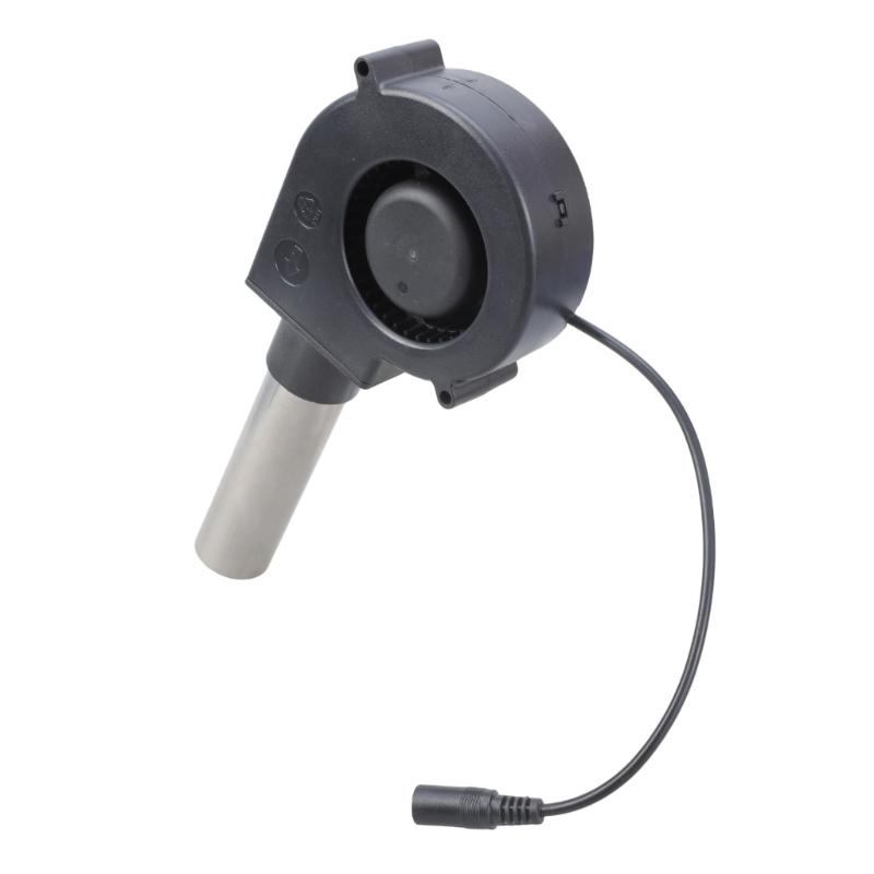 97mm Air Blower with USB Variable Speed Controller for Camping Outdoor Barbecues Fire Bellow Camping Cooking Accessories