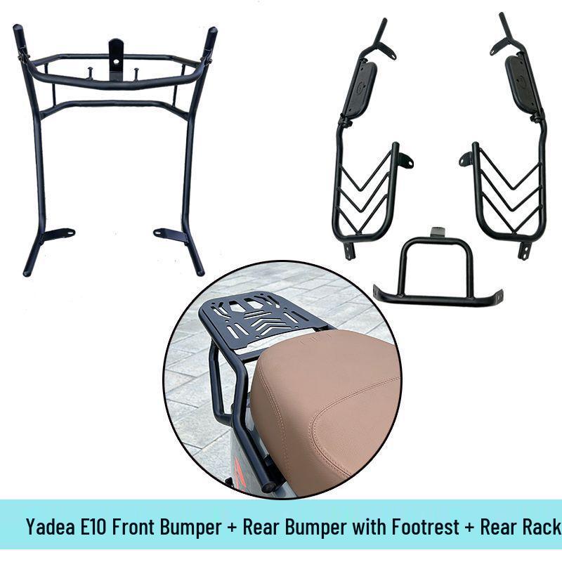 Yadea Guanneng E10-M Electric Motorcycle Bumper & Cargo Rack Guardrail