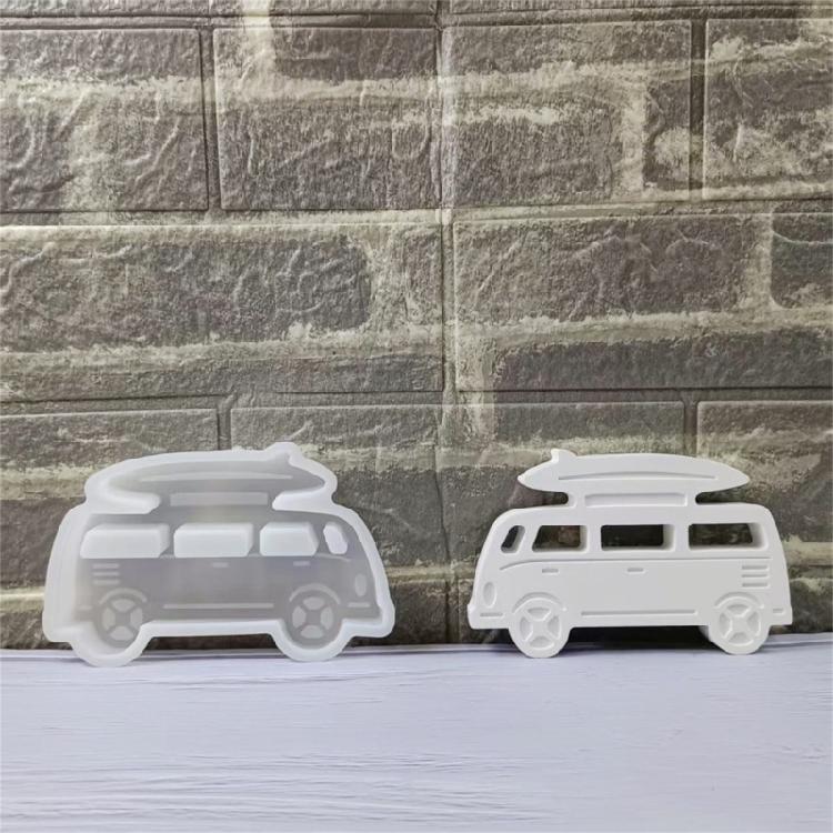 Camping Car Silicone Molds Epoxy Resin Molds Camping Bus Candle Molds Plasters Molds Ornament Molds Casting Molds
