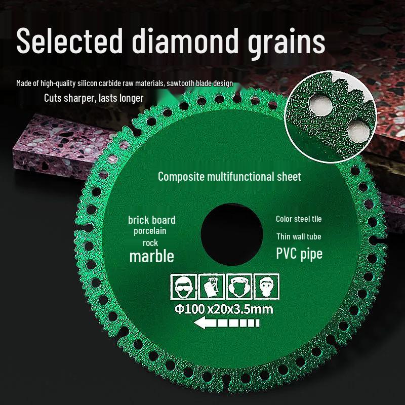 Professional Grade Angle Grinder Cutting Disc for Wood, Aluminum, and PVC