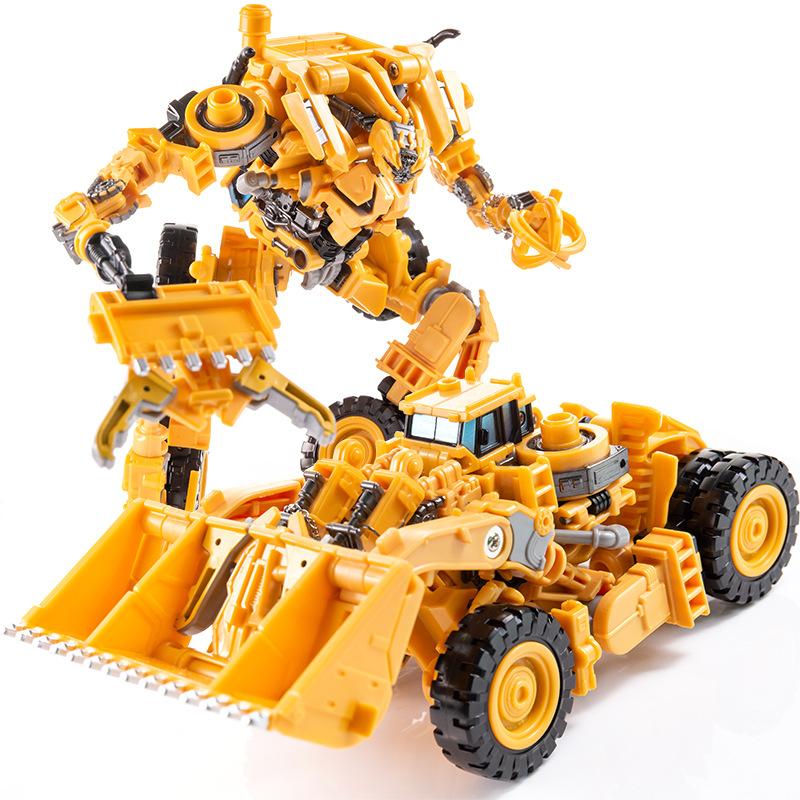 Aoyi Cool 8 In 1 Oversize Devastator Transformation Toys Boy Anime Hook Action Figures Robot Car Engineering  Vehicle Model Kids