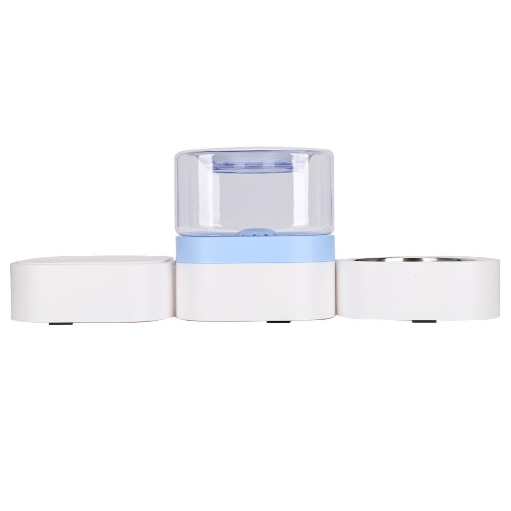 Automatischer Futterautomat für Haustiere mit Wasserspender, abnehmbar, waschbar, langlebig, Maschine