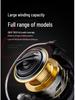 Compact All-Metal Spinning Reel: Gapless Micro Lure, Long Cast, Sea Fishing Rod Reel