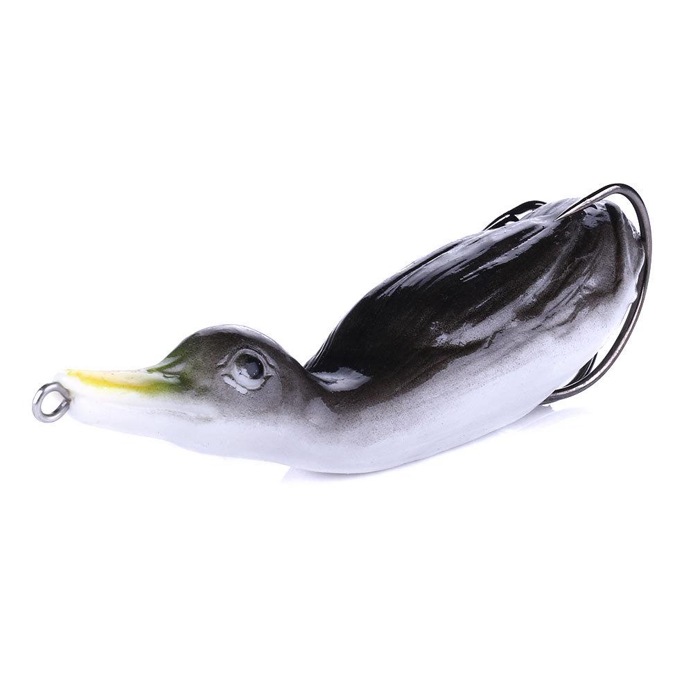 10.5cm 18.5g Duck Floating Soft Lure Shad Wobblers Silicone Fishing Lures Worm Artificial Bait