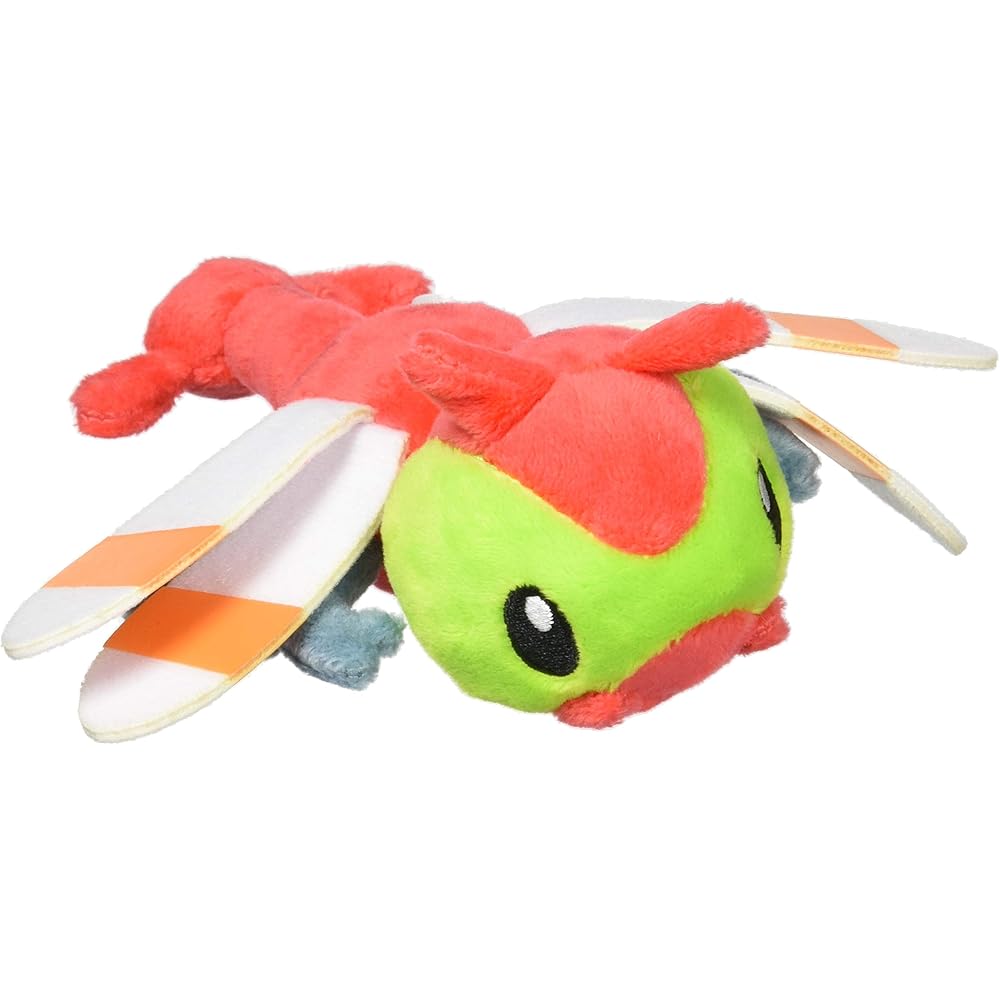 

Pokmon Center Original Pokmon Fit Yanmega Plush Toy 16x17x7 cm Soft Stuffed Animal