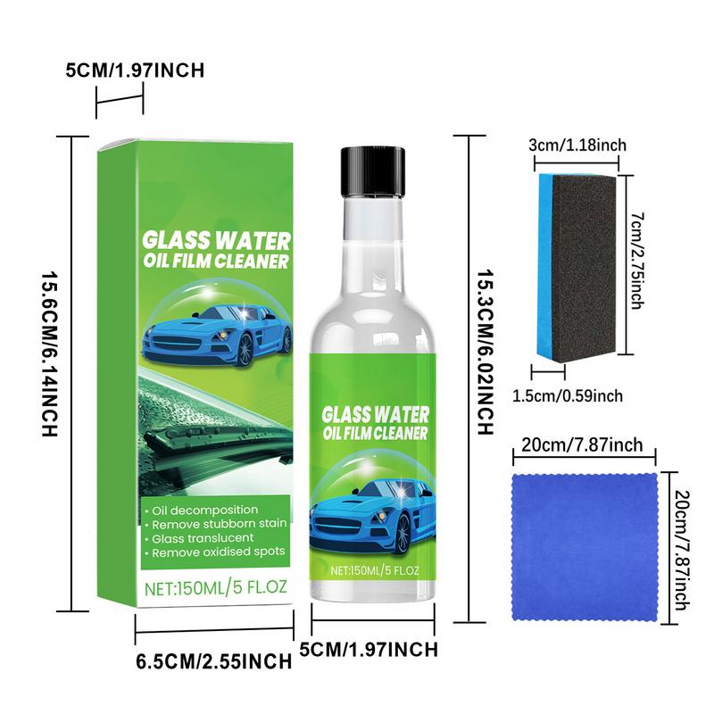 Wasserfleckenentferner für Autos Auto-Windschutzscheibenreiniger Wasserfleckenentferner Multifunktions-Autoreiniger Flüssiger Auto-Wasserfleckenentferner