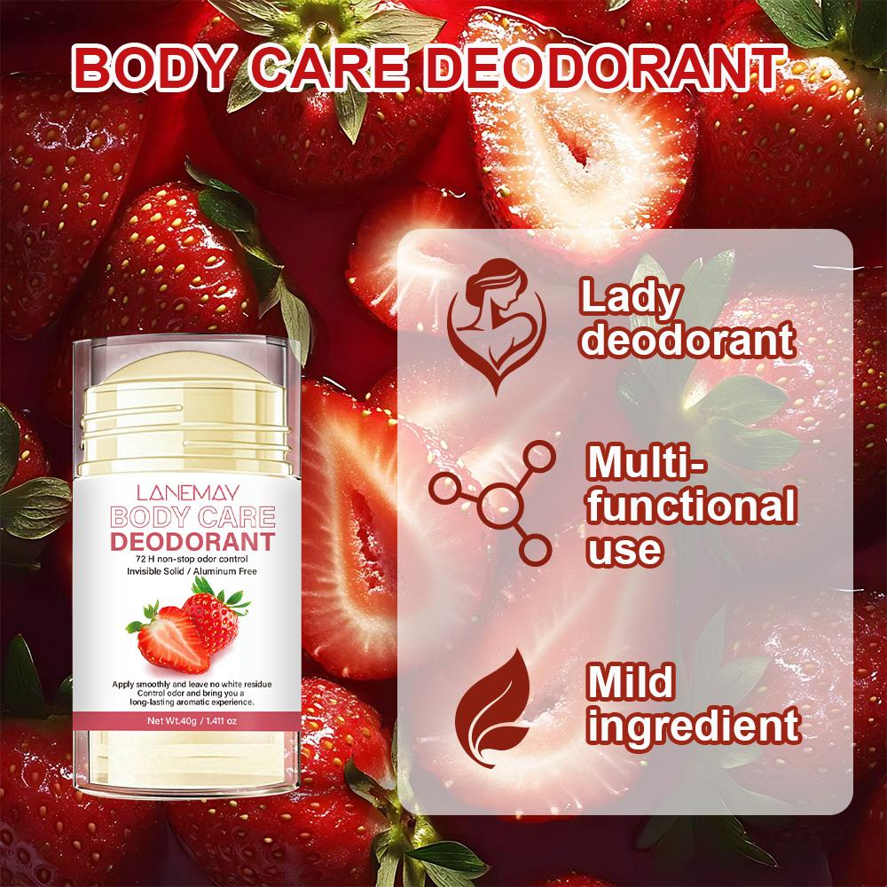 Deodorant Stick-Mild Ingredients-72H Non Stop Odor Control-Long Lasting Aromatic Experience-uitable For All Skin Types, 40g