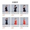 One-piece Boxer Swimsuit Women's Swimming Pool High-end Long-sleeved Sunscreen Sports Hot Large Size