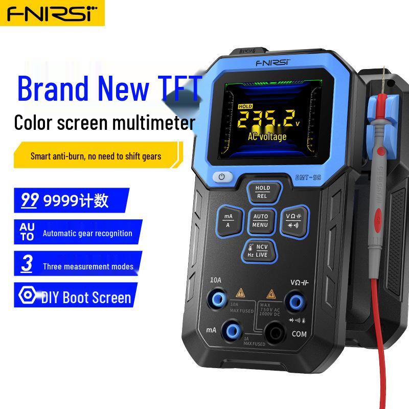 FNIRSI DMT-99 High-Precision Smart Digital Multimeter – Anti-Burn, Auto Display for Electricians