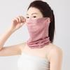 Summer Sun Protection Face & Neck Gaiter with Ear Loops – Lightweight for Cycling & Warm Weather
