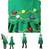 Premium Christmas Tree Clothing For Children Striped Design Perfect For Role-playing