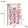 3Pcs New Year DIY Artificial Butterfly Decoration Plastic Christmas Tree Ornament