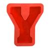 Epoxy Mold Reusable Anti-deformed Easy Demoulding Non-stick Flexible DIY Irregular Form Capital Letter Candle Stencil for Party