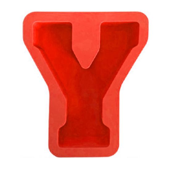 Epoxy Mold Reusable Anti-deformed Easy Demoulding Non-stick Flexible DIY Irregular Form Capital Letter Candle Stencil for Party