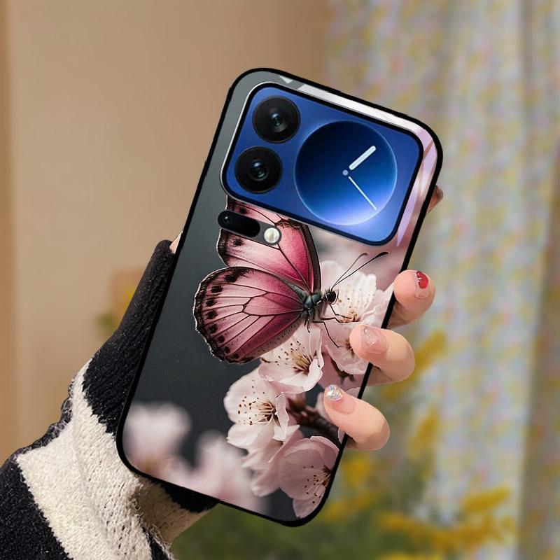 Pour Xiaomi 17 Pro Max 17Pro Mi 17 Coque Antichoc Verre Trempé Housse de Téléphone Pour Xiaomi17 Pro 17ProMax Pare-chocs Arrière Fundas Coque