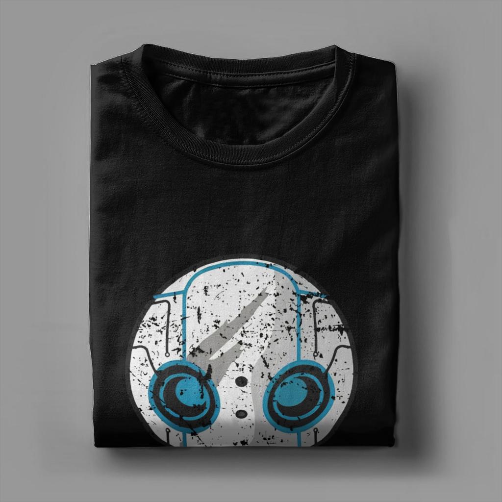 The Wild Robots Vintage Men T Shirt Cartoon Fiction Novelty Tee Short Sleeve Crew Neck T-Shirt 100% Cotton Plus Size Clothes