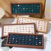 Velvet Rings Display Tray Large Capacity Stud Earrings Storage Rack Jewelry Storage Pallet  Counter