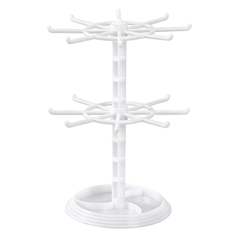 Rotating Design Keychain Hanging Rack Multi-layer Rotatable Rack Display Rack Small Items Display
