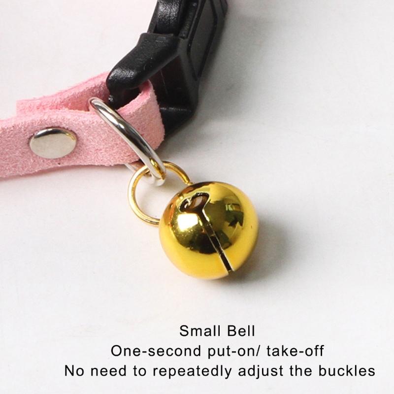 Stylish Fabric Puss Collar Necklace Adjustable Length And Decorative Bowknot Pet Neckband For Small Medium Pet