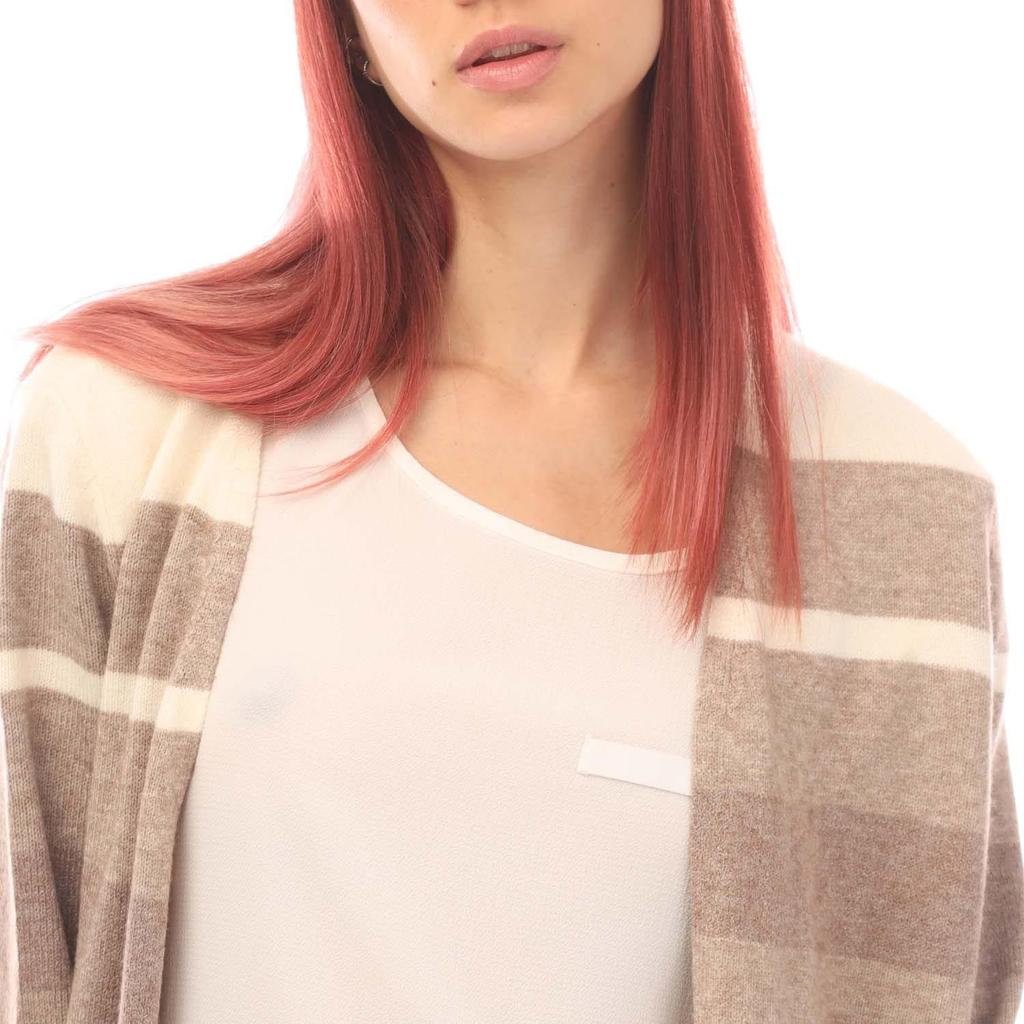 Only Womens/Ladies Lesly Striped Open Cardigan