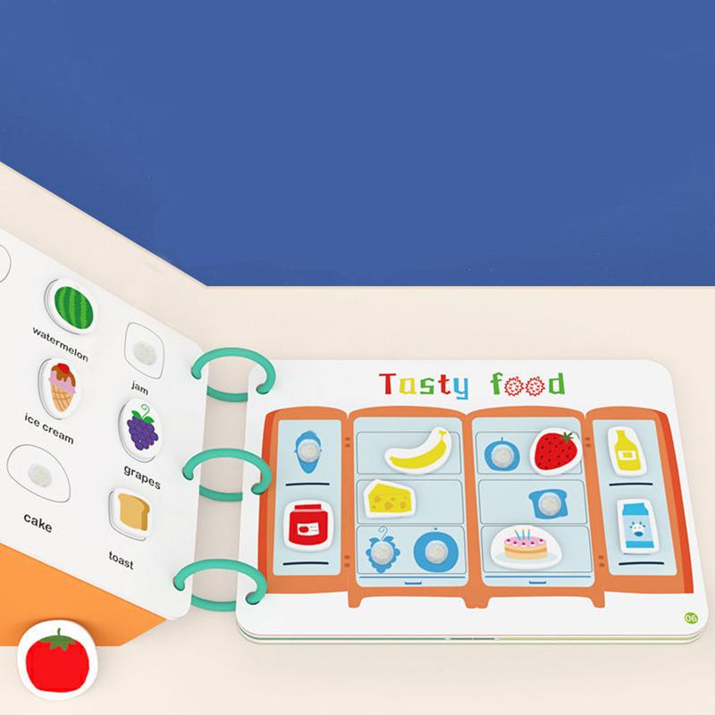 Youngsters Superior-Grade Quiet High-Standard Busy Superior-Grade Book Superior-Grade Montessori Play Sets First-Class For Premium-Quality Toddler