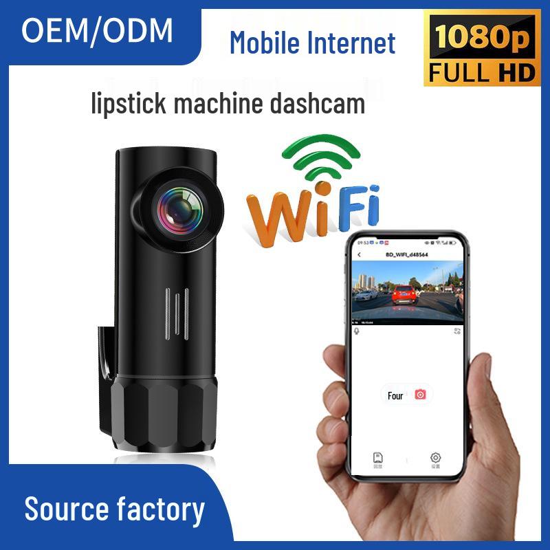 1080P HD WiFi Dash Cam with Universal Mobile Phone Connectivity and Gift Feature