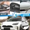 Motoforti 1 Paar Türspiegelkappe für Toyota Yaris 2012-2019 Links Rechts Außenrückspiegel Schalen Kappe Gehäuse für Toyota Yaris Weiß
