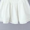 2025 Chic Square Neck Embroidered Bow Mini Dress
