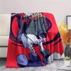 1PC Underlate Print Flannel Blanket, High quality Comfortable for All Seasons, Home Decor, Warmth and Comfort, Perfect for Christmas Gifts232