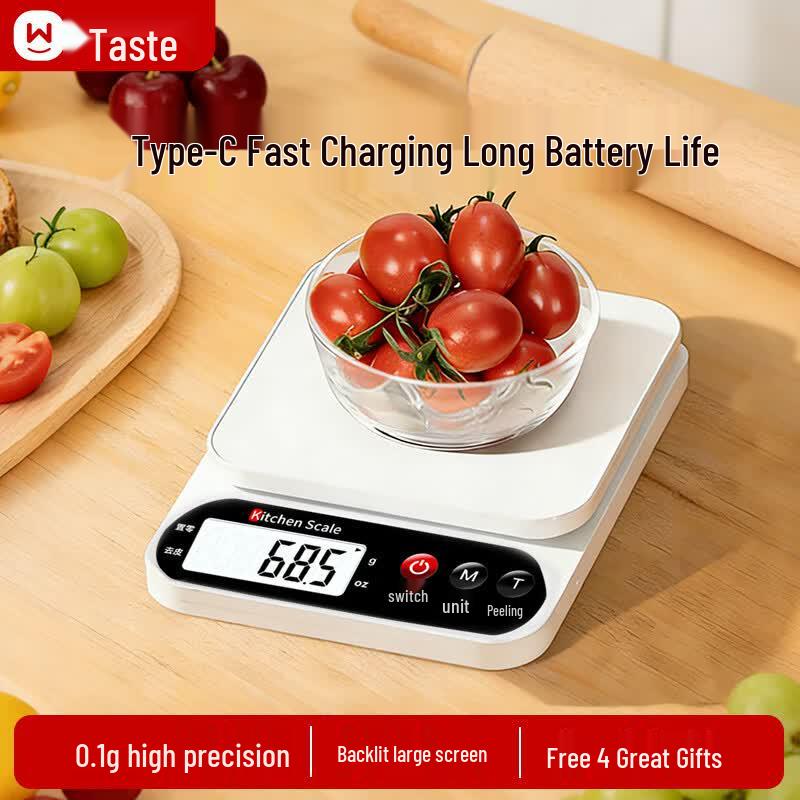 TasteEnjoy High-Precision Digital Kitchen Scale