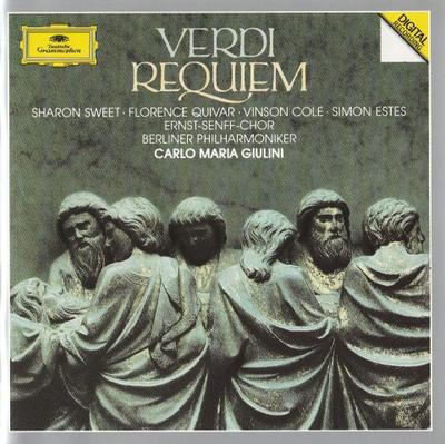 CD GIUSEPPE VERDI — SHARON SWEET • FLO - Requiem 4236742 Deutsche Grammo 1989 Japan Classical Used