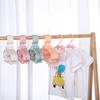 5pcs Baby Hangers Children Coats Storage Hanger Closet Organizer Kids Clothes Hanger Racks Portable Display Plastic Hangers Home