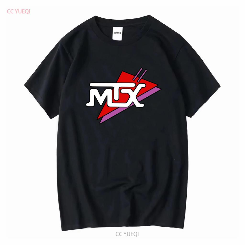 New MTX Audio Logo T shirt Funny Size S to 5XL vintage Washed fashion Comfortable Casual Soft Stretched Versatile Breathable
