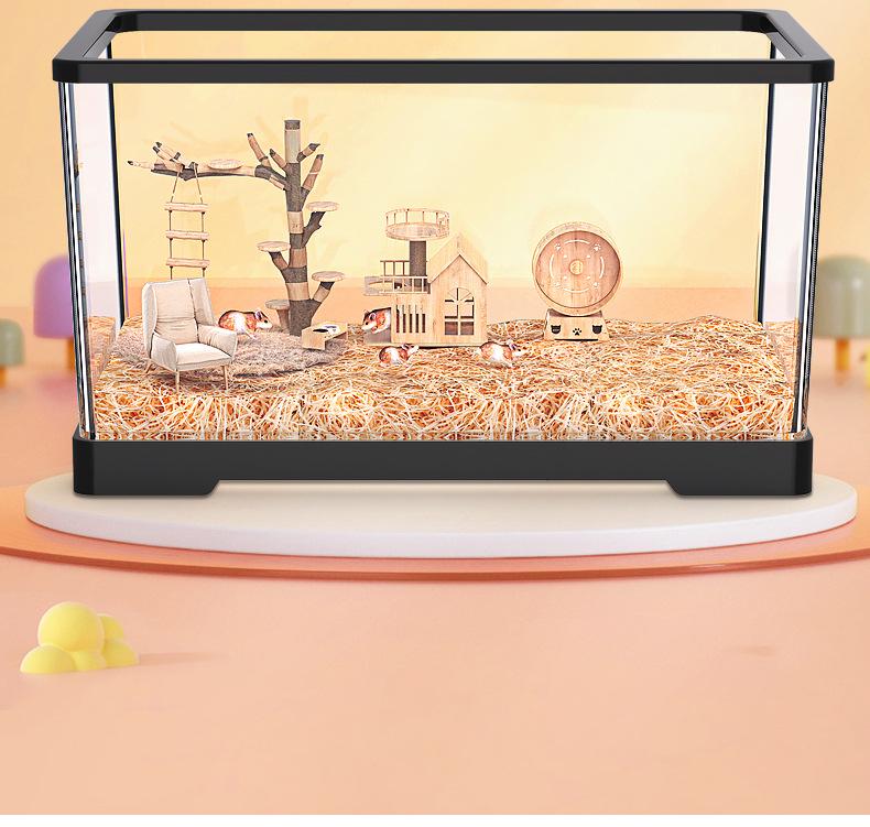Large Acrylic Hamster & Chinchilla Cage Villa Breeding Box