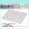 Geberit Sigma 20 Alpha 15 Delta 21 Elegantes Spülplatten-Duo Glattes ABS-Material für einfache Bedienung