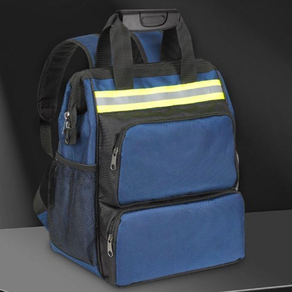 Oxford Cloth Electrician Tool Bag Multifunctional Shoulder Toolkit Large Capacity Tool Backpack Appliance Repair Tool Bag