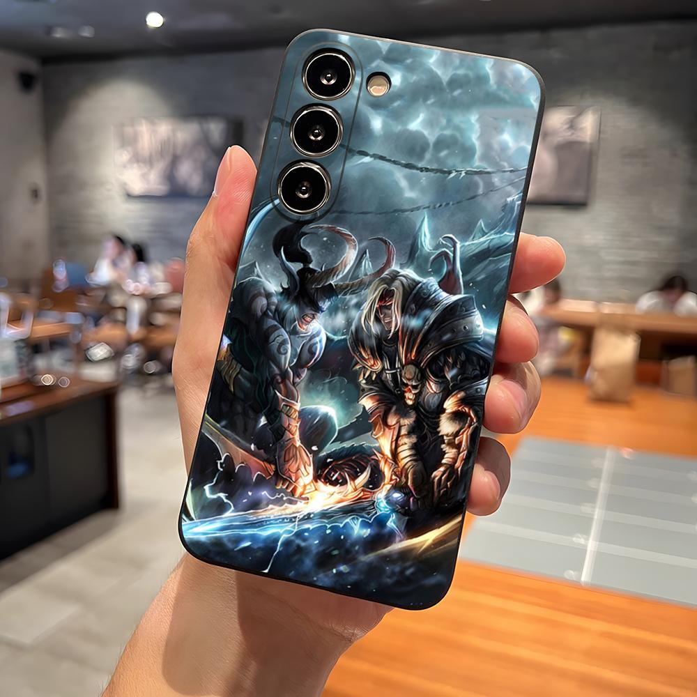 W-World Of W-Warcraft Phone Case For Samsung S23 Ultra S24 S22 S20 Fe S21 Plus Galaxy A54 A34 A24 A53 A13 A16 Back Cover