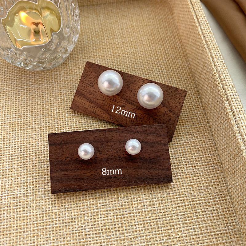 Premium pearl stud earrings design sense earrings temperament celebrity accessories trendy earrings explosion