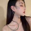 Dark Earth Coocaa Mouth Casual Shape Snake Design Necklace Collar Stylish Fashion Sexy Exaggerated Necklace Spirit Snake