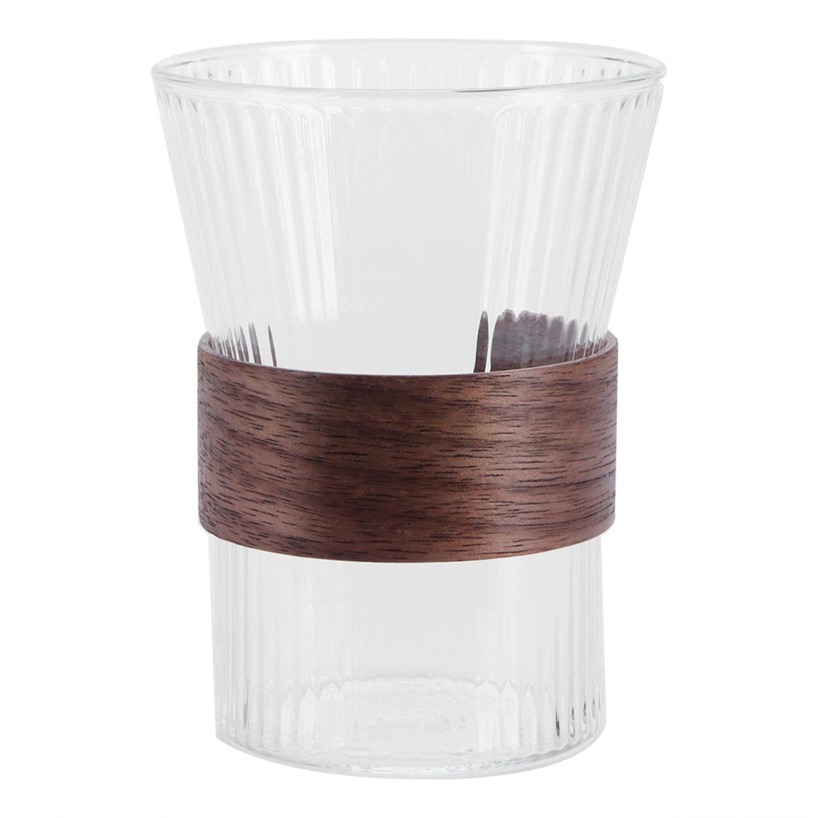 250ml Vintage Whiskey Glass Cup Transparent Tea Glass Cup Drinkware for Home Party Supplies