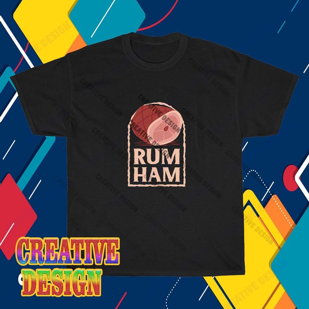 

New RUM HAM Logo T-Shirt Funny Size S to 5XL 4XL